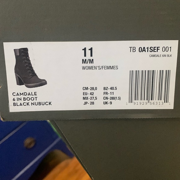 Women’s Timberland heeled boots black - Picture 3 of 11